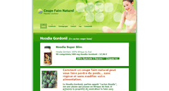Desktop Screenshot of coupe-faim-hoodia.com