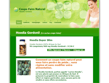 Tablet Screenshot of coupe-faim-hoodia.com